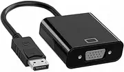 ZANZER DisplayPort to VGA,Gold-Plated Uni-Directional DP Computer to VGA Screen Adapter 1080P (Male to Female) Compatible for Lenovo for Dell for HP for ASUS
