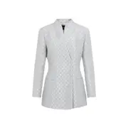 [Giorgio Armani] Giorgio Armani-Mirage Grey Blazer-Donna 40