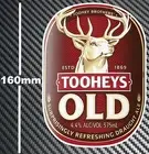 Tooheys Old Beer Sticker Stubby Bottle Can Toolbox Bar Fridge Mancave BBQ Pub