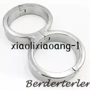 Stainless Steel Handucffs Wrist Restraints Couples Slaver Fetishs Hand Cuffs