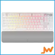 Corsair K70 PRO TKL RGB White Mechanical Keyboard with Rapid Trigger - MGX V2...
