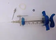 Meat injector steel needle 2pcs with 50ml syringe 1pcs