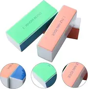 SAFIGLE 10Pcs Durable Nail Art Polishing Blocks Gentle Surface Nail Buffers for Natural Nails Essential Nail Art Tools for Home Salon Use