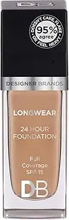[Designer Brands] DB Longwear Foundation Light Sand, 162 count Pack of 162