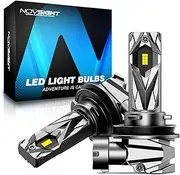 NOVSIGHT H11 Headlight Bulbs - 1:1 Size 20000LM 6500K Cool White Light, Plug and Play H11 LED Bulb, IP68 Waterproof, Pack of 2