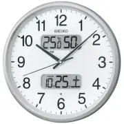 [2-year manufacturer's extended warranty] Seiko Clock, wall clock, radio-control