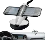 Solar Airplane Spinner | Solar Rotate Helicopter Model Decor | Sun Operated Dashboard Figure for Tabletop Desktop Home Shelf Desk Indoor