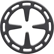 Gas Ring Reducer 5-Inch Hob Reducer,Cast Iron,Black