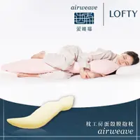 在飛比找momo購物網優惠-【airweave 愛維福】LOFTY 枕工房 蛋殼膜抱枕 