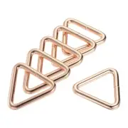 Metal Triangle Ring Buckle 1.22"(31mm) Inner Width Gold Tone 20pcs