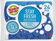 Scotch-Brite Scrub Dots Non-Scratch Scrub Sponge, 6-Sponges/PK, 4 Packs, (24 Sponges Total)