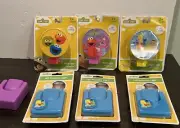 Sesame Street LED Night Light, Elmo & Friend & Projector Lot 6 new