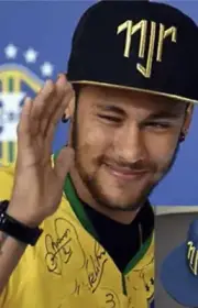 Neymar Jnr SnapBack Cap Black