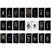OFFICIAL MOTORHEAD GRAPHICS LEATHER BOOK WALLET CASE COVER FOR APPLE iPAD