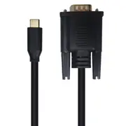 Cruxtec USB-C to VGA Cable - 2m 1080P/ 60Hz [CTV4K-02-BK]