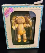 VTG! 1984 Cabbage Patch Kids 1st Edition 4" Tall Poseable Figure Ginny Jill