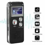 Voice Activated Mini Spy Digital Sound Audio Recorder Dictaphone MP3 Player