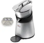 Mercurio L Electric Citrus Juicer W/ Pusher