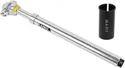 SP-380 Bike Suspension Seat Post 27.2/28.6/30.0/30.4/30.8/30.9/31.6/31.8/33.9 mm, Mountain Road Bicycle Suspension Seatpost, Lightweight Aluminium Alloy 350mm Length Seat Post