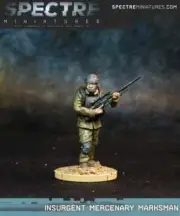 Spectre Miniatures Insurgents Mercenary Marksman