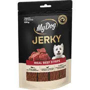 My Dog Jerky Real Beef Strips 100g