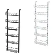 over The Door Pantry Organizer Spice Rack Storage for Bedroom Laundry Room