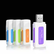 4pcs TF / SD card OTG multi in one micro Android universal type-C card reader