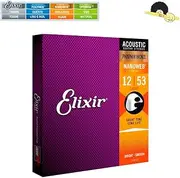 [Elixir] Nanoweb Light Phosphor Bronze Acoustic Guitar Strings