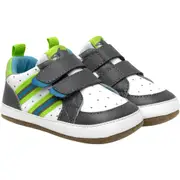 Robeez® Kids' Brooks First Kicks Sneaker in Charcoal at Nordstrom, Size 18-24 M