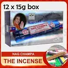 Nag Champa Satya Sai Baba Incense Sticks 15g x 12 Box Pack Authentic Original