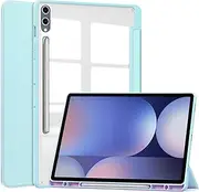 [Jarttarn] Tablet Case Compatible with Samsung Galaxy Tab S10 Ultra/Tab S9 Ultra 14.6-Inch with Pen Slot & Stand, Lightweight Magnetic Suction Cover (Blue)