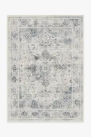 | Machine Washable Runner Rug 150' x 215' | Sarrah Blue Quartz Rug | Ruggable