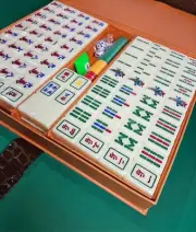 Vietnamese Mahjong Set Crystal Acrylic size37
