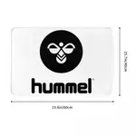 新款 HUMMEL LOGO 浴室法蘭絨地墊 廁所衛生間防滑腳墊 茶几門口吸水地墊 速乾進門地毯 客廳沙發臥室洗手間地墊