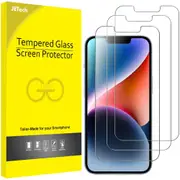 JETech iPhone 14 3-Pack Screen Protector for iPhone 14 6.1-Inch, iPhone 14 Plus 6.7-Inch Tempered Glass Film