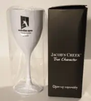 AUSTRALIAN OPEN TENNIS 2013 X Jacobs Creek Wine Collaboration Plastic Wine Glass
