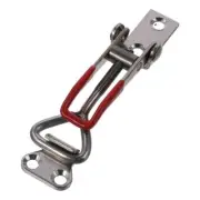 Silver Toggle Latch Clamp Stainless Steel Quick Release Lock Buckle Worker