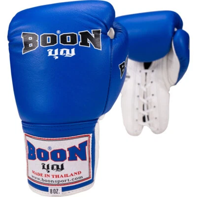 Boon Blue/White Competition Boxing Boxing Gloves