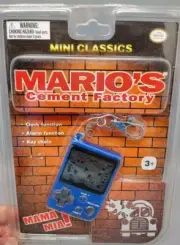 Nintendo Mini Classics Mario’s Cement Factory Keychain - NIP