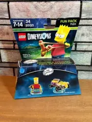 Lego Dimensions The Simpsons Bart Simpson Fun Pack 71211, Free QuikShip