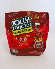 Jolly Rancher Cinnamon Fire Hard Candy - 13oz BB 4 2023 Discontinued Flavor