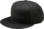 RS Taichi TDA052 Signature Flat Bill Snapback Black/Black ONE Size