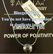 Alex and Ani Sacred Studs Tree of Life Necklace Silver Plated - Rare