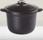 Le Creuset Rice Pot Nuit Blue 20cm 2.8L 3QT Cocotte Every Chrome knob Cast Iron