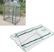 Greenhouse Cover, Mini Portable Garden Green House Warm Greenhouse Flower Plants Gardening Outdoor