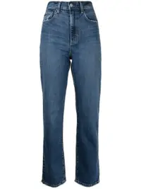 在飛比找Farfetch優惠-Evelyn cropped denim jeans