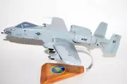 47th Fighter Squadron Termites A-10 Warthog Model, Fairchild, 1/33 Mahogany