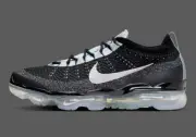 Nike Air Vapormax 2023 FK Flyknit Oreo Black White Blue Tint DV1678-010 sz 10