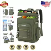 Large Waterproof Insulated Cooler Backpack - 30L Capacity for Outdoor Adventures