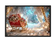 Christmas Gifts Framed Print Fine Art Poster Print